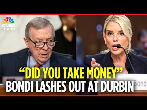 "I Wish You Loved Chicago as Much as You Hate President Trump", Pam Bondi Attacks Sen Durbin | N18G