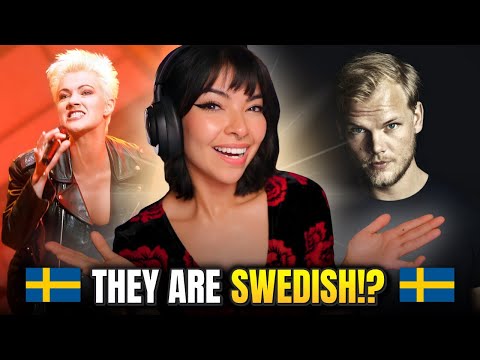 THEY ARE ALL SWEDISH!? | AMERICAN REACTS to 100 Pop Hits From SWEDEN (1974-2024)