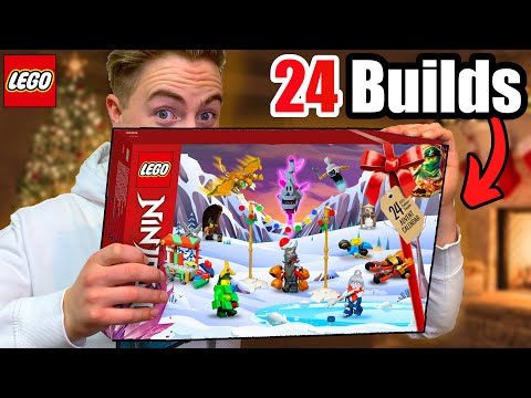 I made a LEGO Ninjago Advent Calendar…