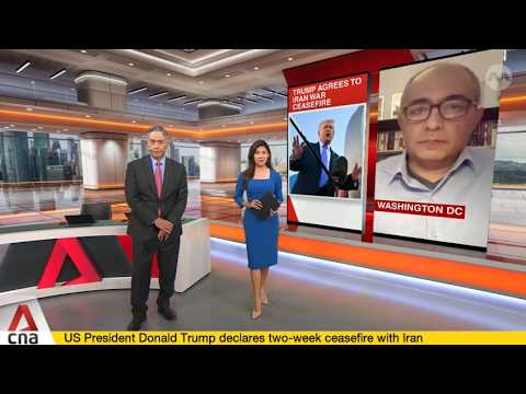 What pushed Trump to agree to the Iran ceasefire agreement?