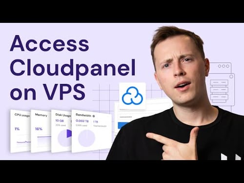 How to deploy CloudPanel on Hostinger VPS: Step by step guide