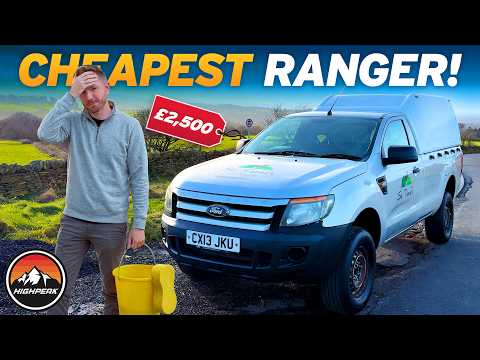 I’VE NEVER SAT IN A CAR THIS DISGUSTING! CHEAPEST FORD RANGER!