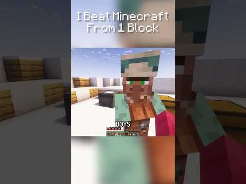 Part 29. I Beat Minecraft From 1 Block