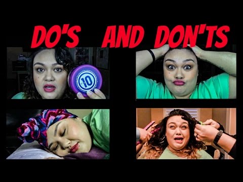 Do's and Don'ts with Permed Hair