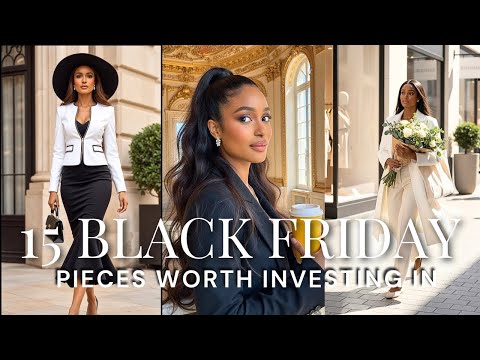 15 Investment Pieces to Buy This Black Friday That Will Last Forever