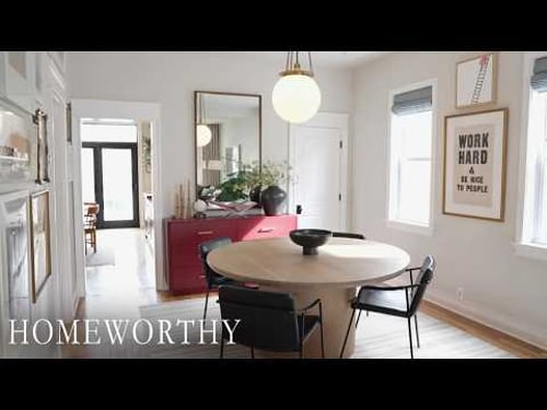 Inside a Charming Chicago Home Full of Meaningful Art & Smart DIYs | House Tour