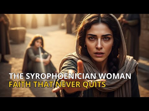 The Syrophoenician Woman: The Mother Who Never Gave Up | Bible Story
