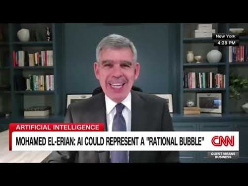Economist Mohamed El-Erian on the inevitability of why the AI bubble is rational and inevitable