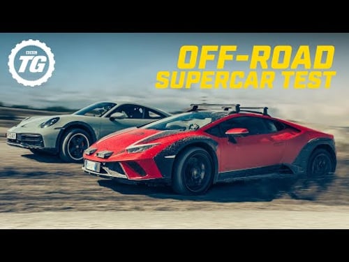 Lamborghini Huracán Sterrato Vs Porsche 911 Dakar | Top Gear