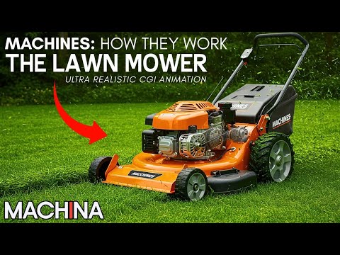 How a Lawn Mower Works | Ultra Realistic CGI | Full Documentary | Machines: How They Work | Ep 3