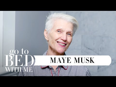 71-Year-Old Model Maye Musk's Nighttime Skincare Routine | Go To Bed With Me | Harper's BAZAAR