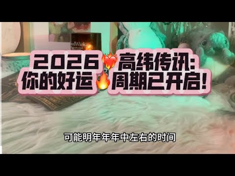 Daisy塔罗【2026高纬传讯:你的好运周期已开启!】刷到就是你的能量!