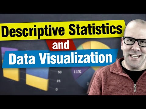 Descriptive statistics and data visualisation. An introduction to statistics and working with data