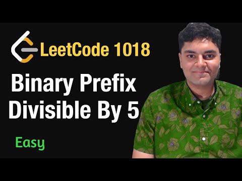 Binary Prefix Divisible By 5 - Leetcode 1018 - Python