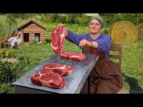 Cooking The World's Most Expensive Wagyu in Our Village