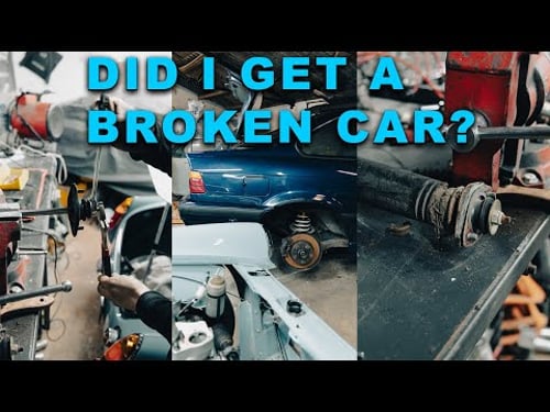 I swapped my X5 for a BROKEN E36