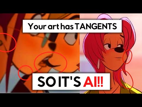 Artist CRASHED OUT About...Tangents?