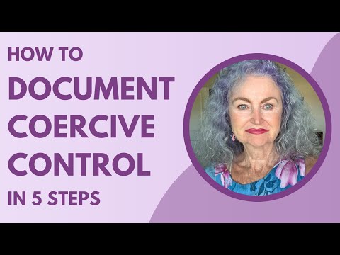 How to Document Coercive Control in 5 Steps