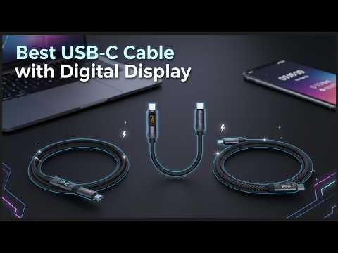 Top 5 USB-C Cables That Show Voltage & Current – Must-Have Charging Gear!