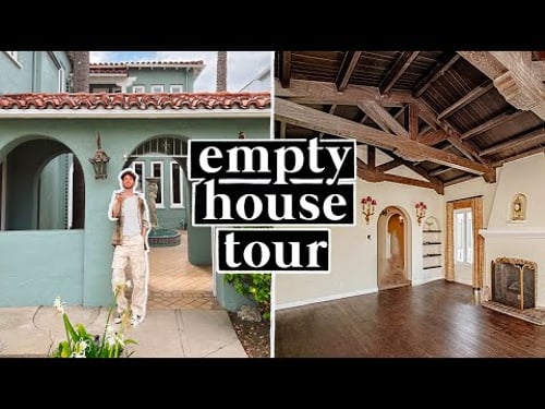 Empty House Tour! 🏠 Historic 1929 Spanish Revival Home in Los Angeles!
