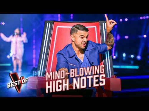 Spectacular HIGH NOTES in the Blind Auditions of The Voice