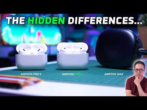 AirPods Pro 3 vs AirPods Pro 2 vs AirPods Max 🔥 Hear the Difference!
