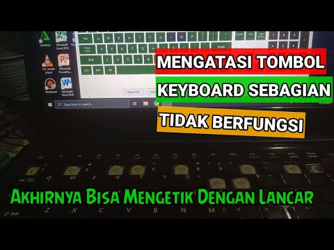 How to Fix a Laptop Keyboard Button That's Partially Not Working || Success 💯 %