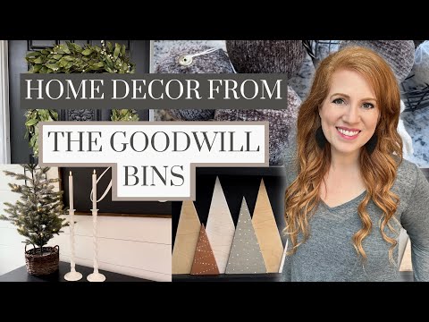 🛒Shop Goodwill Bins 🏠Home Decor & 🛠️DIY With Me