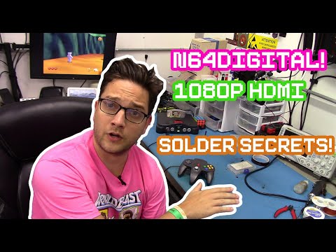 NEW MODS FOR THE NINTENDO 64! N64Digital!