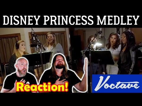 Rock Musicians react to hearing Disney Princess Medley - Voctave!