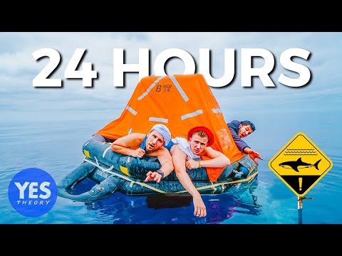 STRANDED AT SEA FOR 24 HOURS (shark-filled waters)