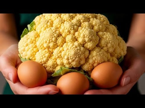 🔥Das Rezept meiner Großmutter – ich habe noch nie so leckeren Blumenkohl gegessen!