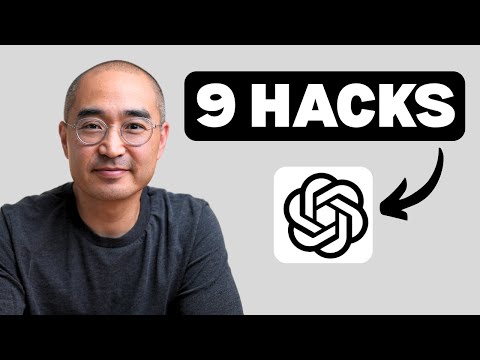 9 ChatGPT Hacks That Will Help You Become a PRO! (BONUS Apple Hack)