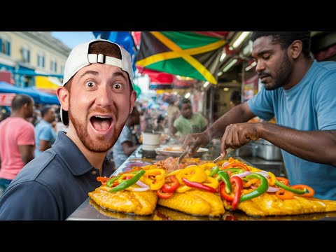 Eating Jamaica's Insane Street Food