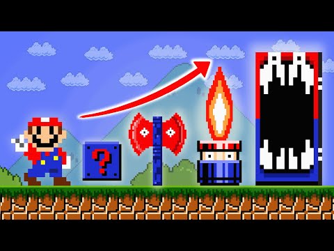 Super Mario Bros But Mario Can Become Enemies Everything! | ADN MARIO GAME