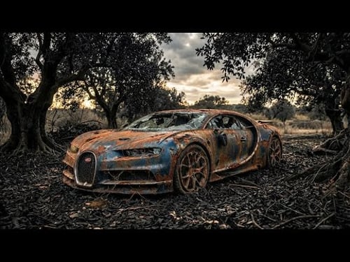 I Bought Bugatti Chiron for ONLY $500! Grandma Sold Me His Abandoned Supercar