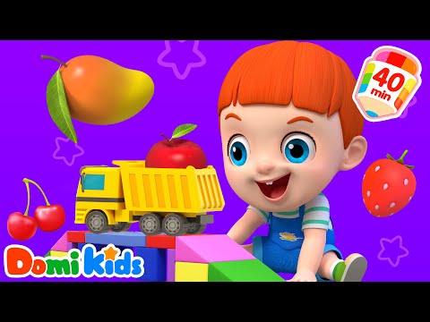 货车运水果🚚🍎 | 小車車幫忙運送水果! | 食物認知 | 團隊合作 | 幼兒啟蒙|LEFUN Kids TV