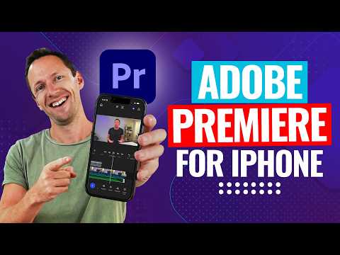 Adobe Premiere on iPhone is HERE (And It's FREE!) - Beginner's Guide