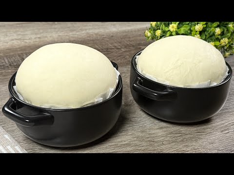 Flour and Water👌 BRILLIANT method❗️ BREAD crispy crust, soft inside. Grandma taught me!