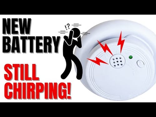 STOP Your Smoke Alarm Chirping | 8 Reasons ALL Simple Fixes