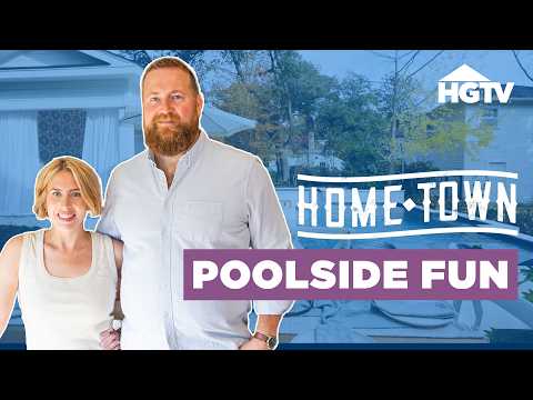 Creating a Poolside Oasis - Full Episode Recap | Home Town | HGTV