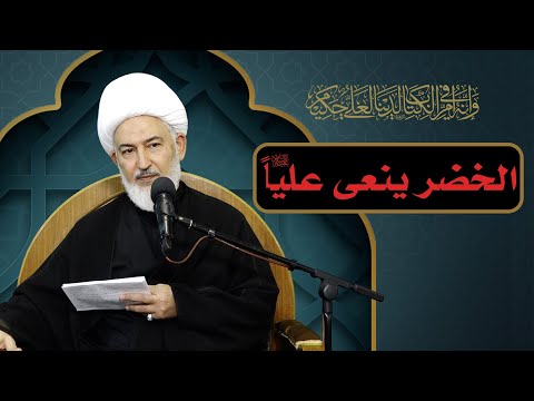 ليتهم عرفوك /25- الخضر ينعى علياً عليه السلام - سماحة الشيخ فاضل الصفار