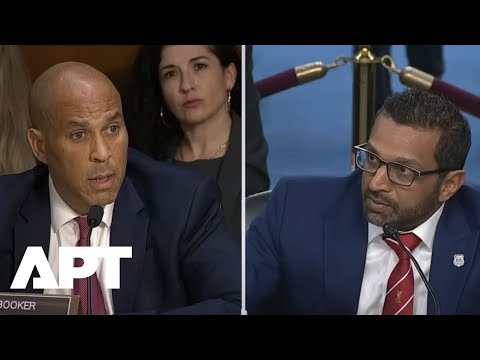 "I Am Not Afraid of You": Booker Clashes with Patel in Fiery FBI Oversight Hearing | APT