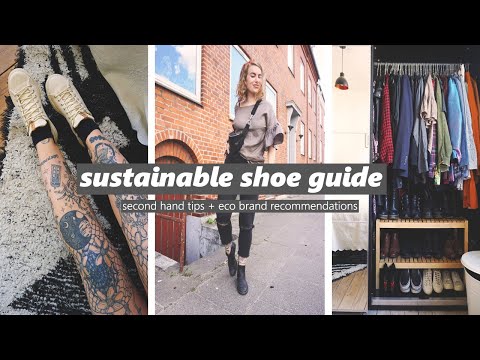 SUSTAINABLE SHOE GUIDE // eco brand recommendations + second hand tips