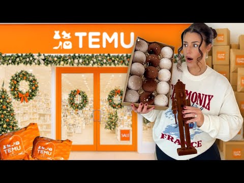 I Bought Everything Christmas on TEMU for 2025… and WOW 😳🎄