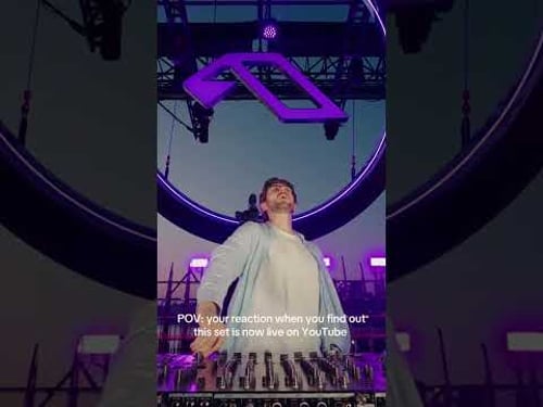 My set at Anjunadeep Open Air London is now on Youtube 💫 Recorded live during sunset 🌅