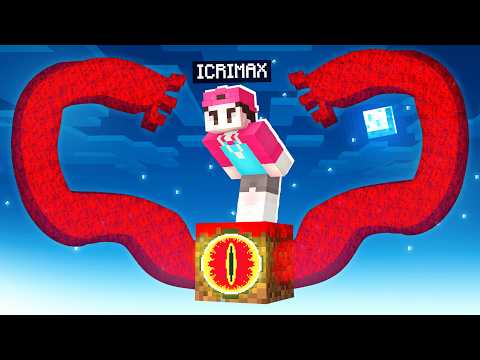 ÜBERLEBEN auf 1 HORROR ONE BLOCK in MINECRAFT! mit iCrimax