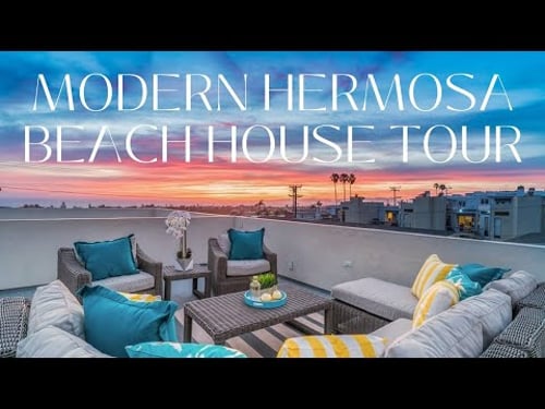 Tour the Inside of a Modern Hermosa Beach Townhome