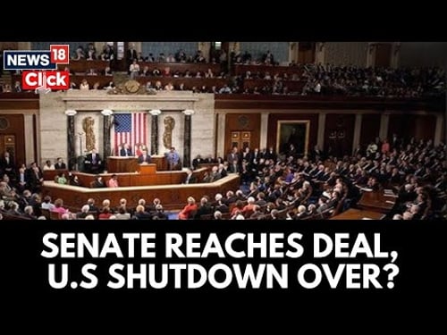 Senate Reaches Deal To Extend Government Funding, A Major Sign Shutdown Is Poised To End | N18G