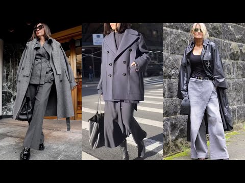 СТИЛЬНЫЙ СЕРЫЙ TOTAL LOOK В ЖЕНСКОМ ГАРДЕРОБЕ С ЧЕМ СОЧЕТАТЬ СЕРЫЕ ОТТЕНКИ❤️